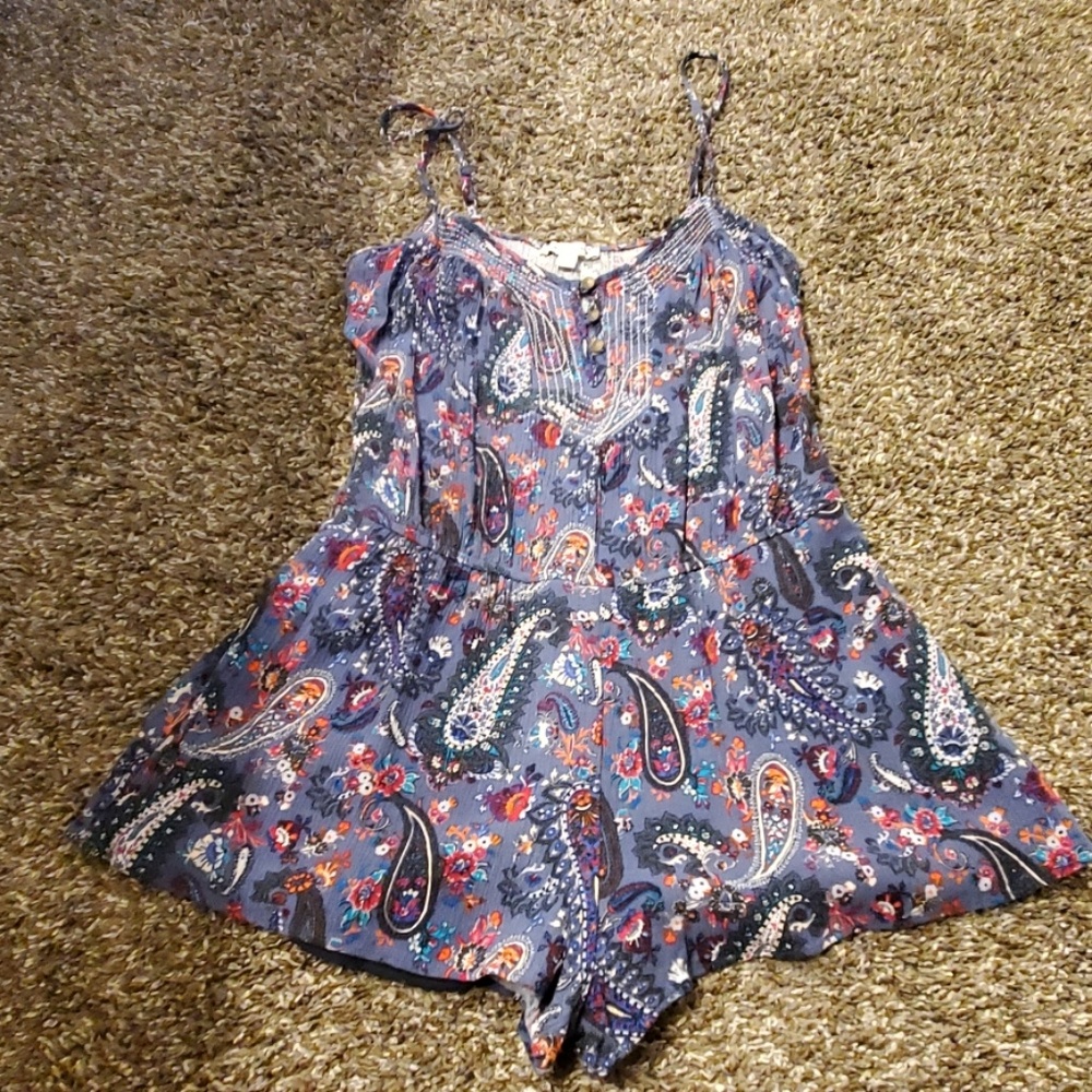 American Eagle Outfitters paisley romper